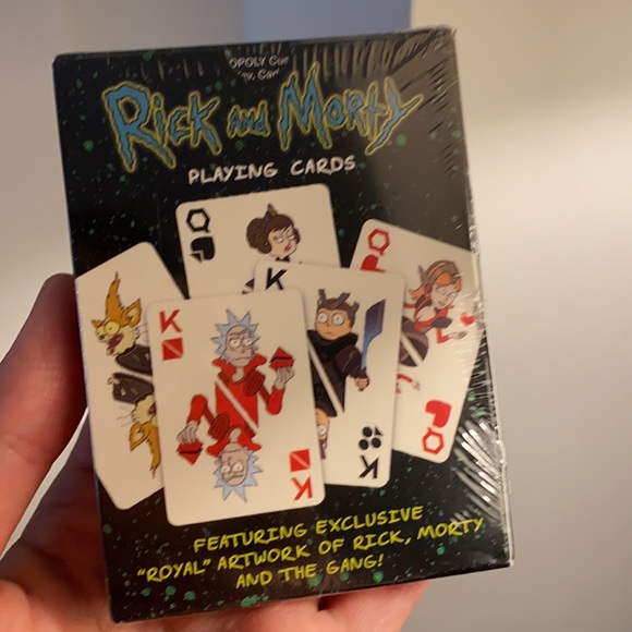 NEW Rick and Morty Playing Cards - Picture 2 of 3
